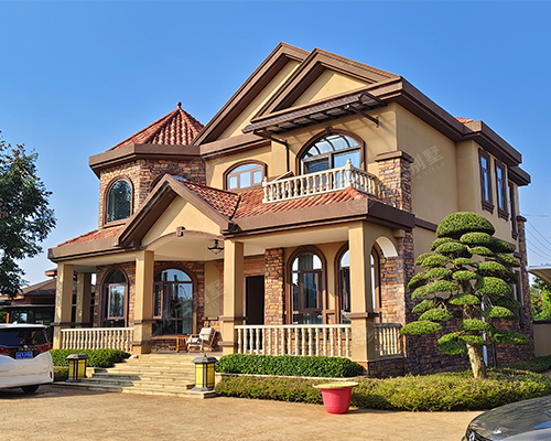 永云原创AT2983新美式乡村风格豪华大气二层别墅全套设计施工图纸